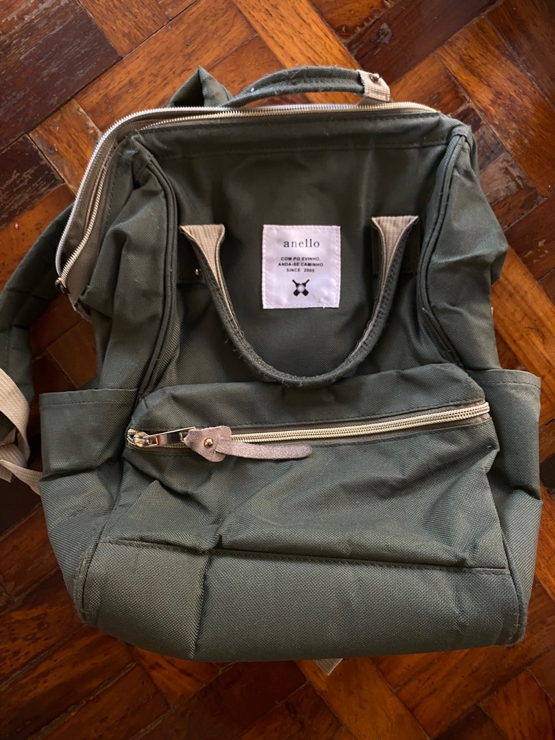 Women's Anello Shoulder bag, size Midi (Green)