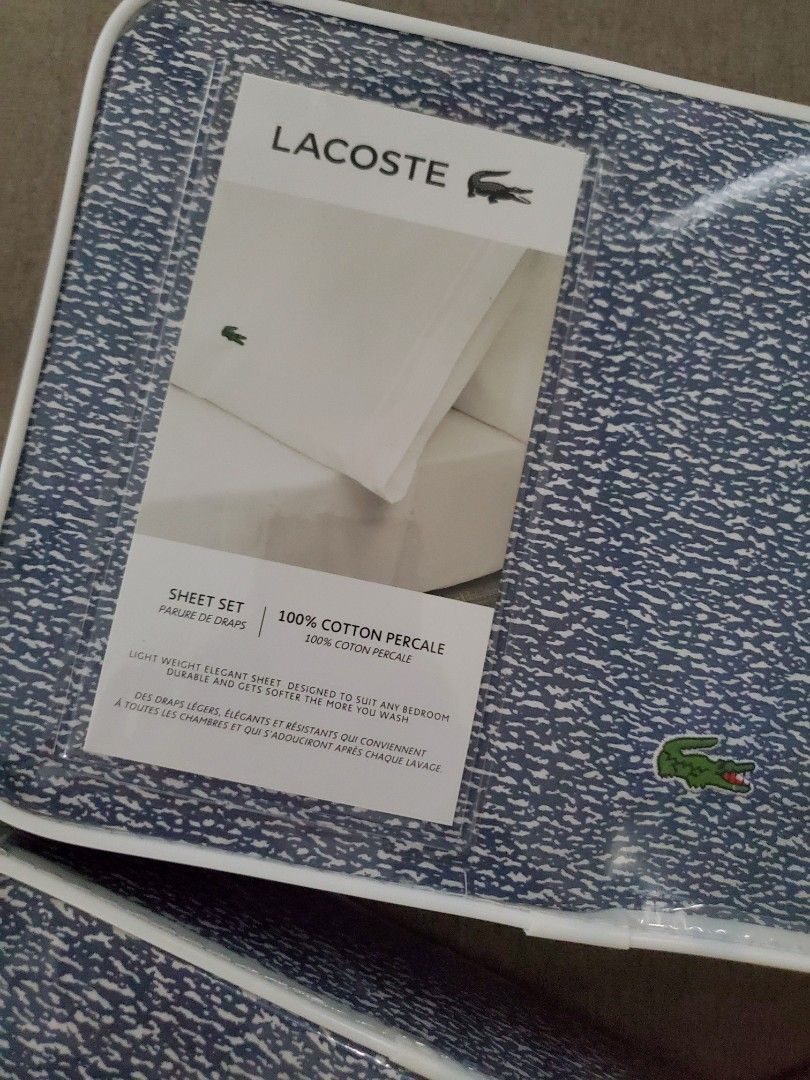 Lacoste sheets twin xl Clearance