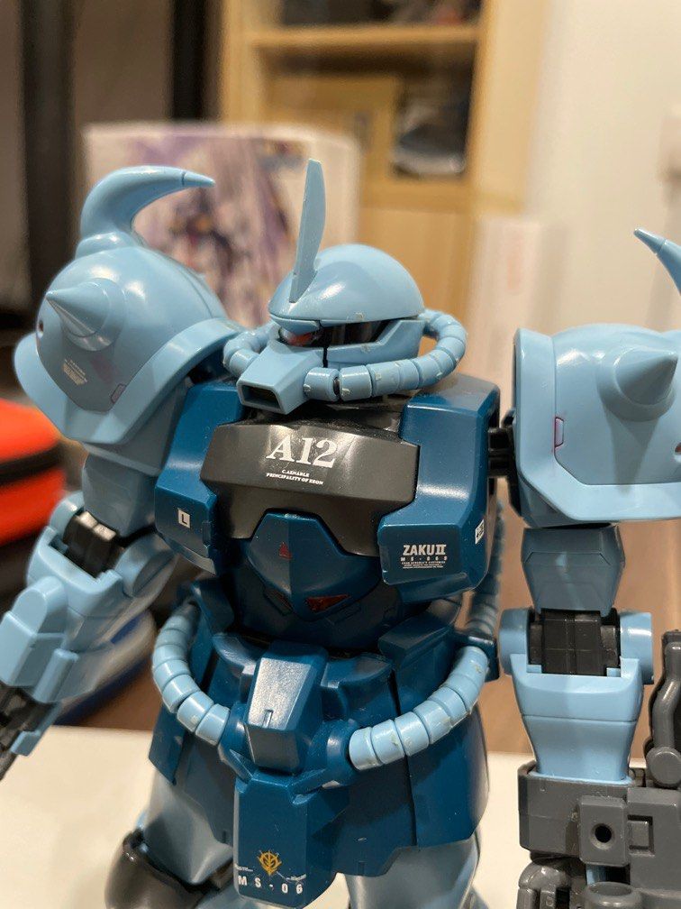 Gundam Gouf Zaku MG, Hobbies & Toys, Toys & Games on Carousell