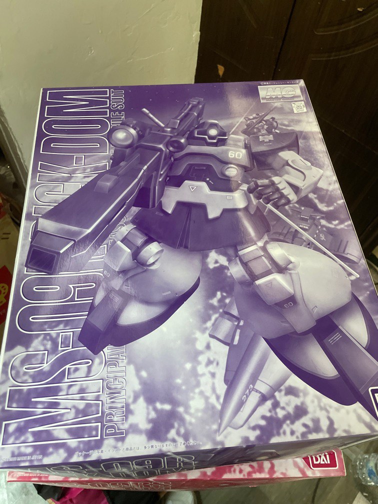Bandai Gundam MS-09R RICK DOM metal MG 1/100 高達模型 大摩 電鍍, 興趣及遊戲, 玩具 & 遊戲 ...