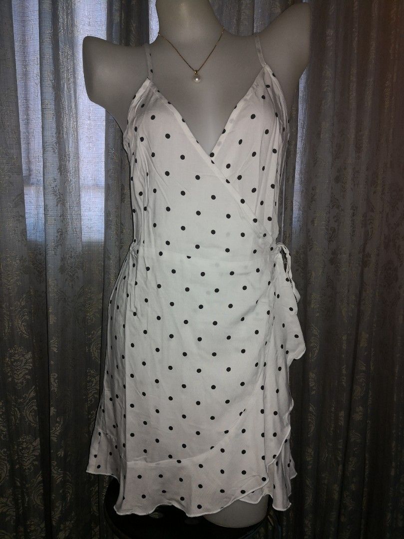 Polka dot dress h and m top