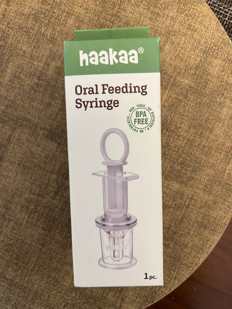 Haakaa Oral Syringe Injector, Babies & Kids, Nursing & Feeding