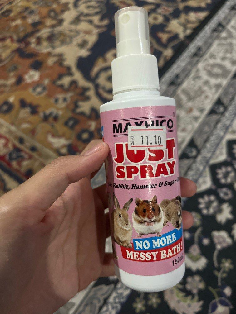 HAMSTER SPRAY, Pet Supplies, Health & Grooming on Carousell