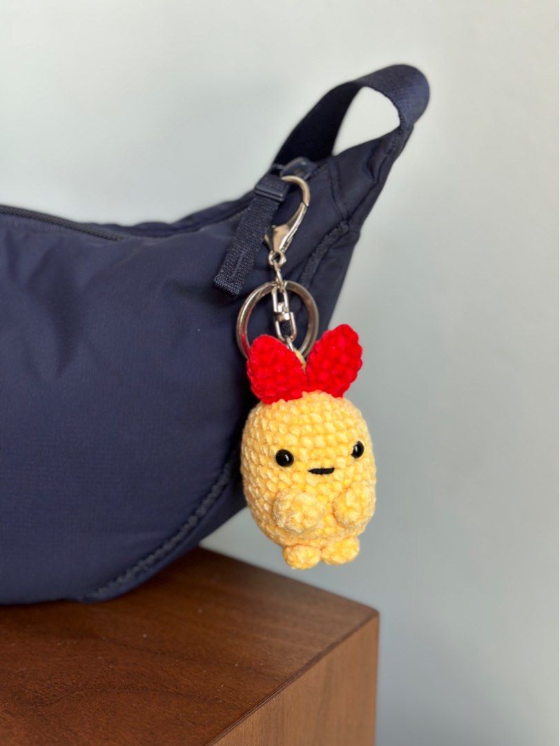 Handmade Ebi Fry Keychain Hobbies Toys Stationery Craft