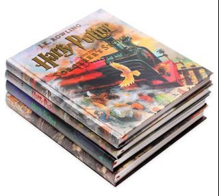 Harry Potter Illustrated Edition Books 1 to 5