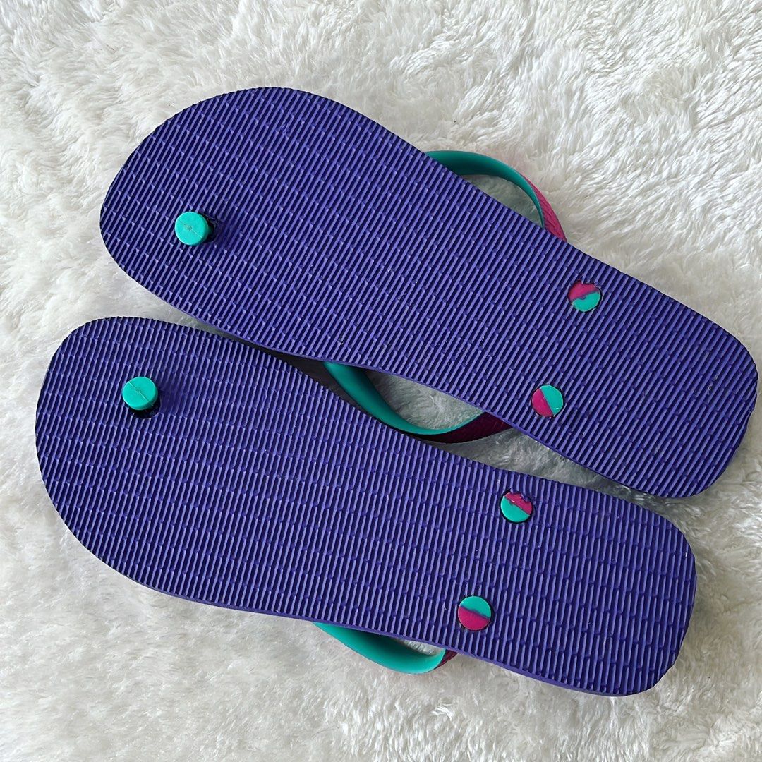 Havaianas US13M 45 46 Men s Fashion Footwear Slippers Slides on Carousell