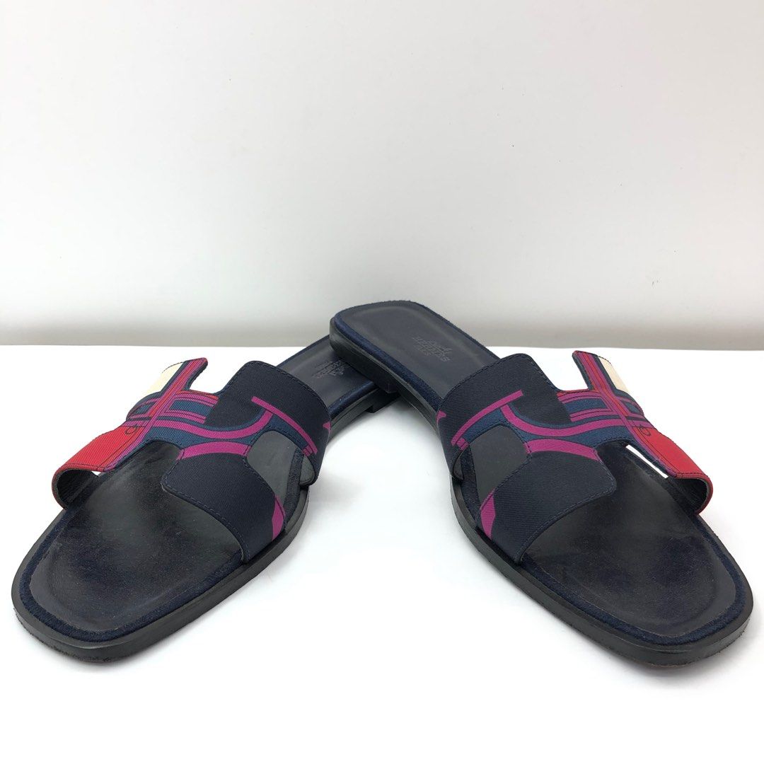 HERMES ORAN CARRE 42 SANDALS SHOES 237025218 Luxury Sneakers