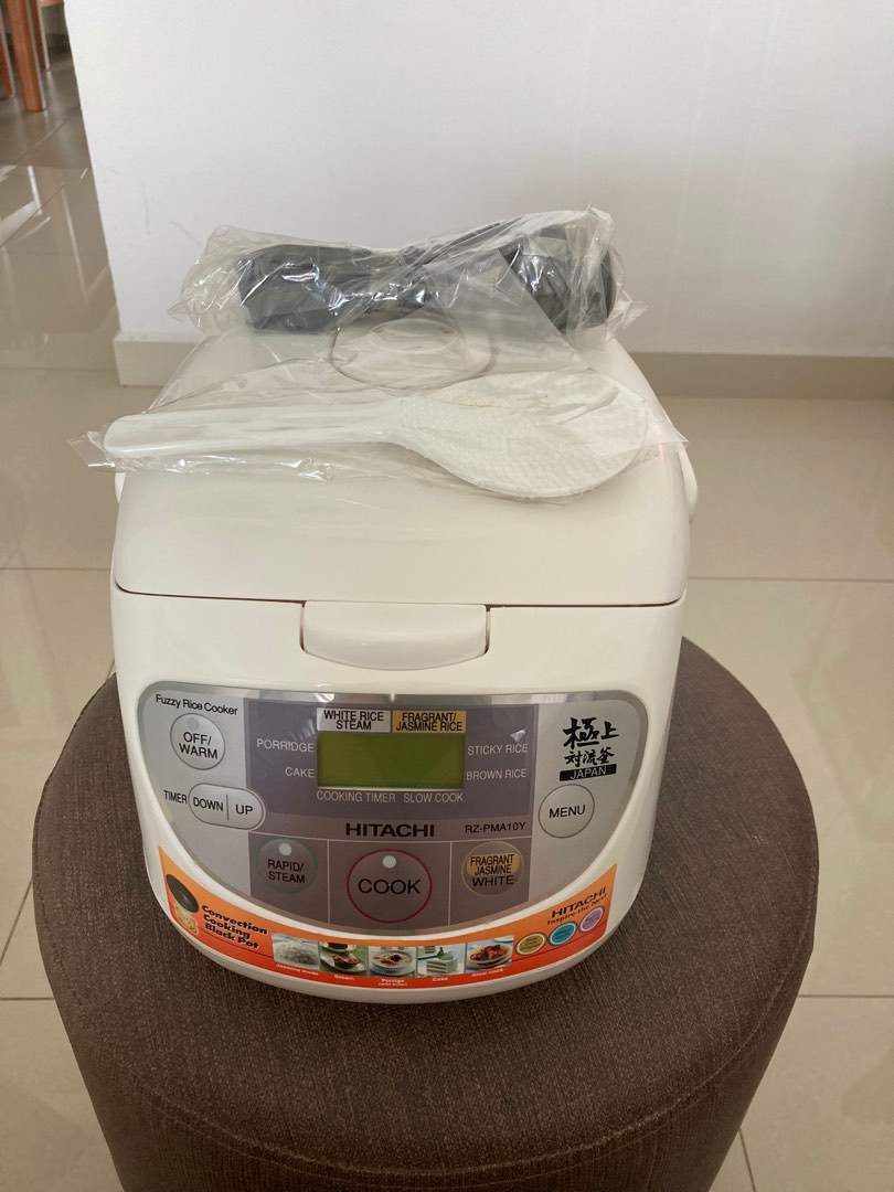 Hitachi RZ-PMA10Y Convection Multi-cooking Rice Cooker, TV & Home ...