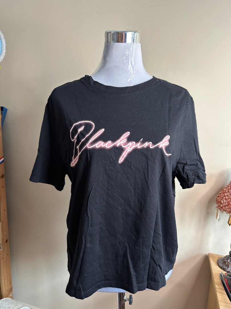 blackpink t shirt h&m