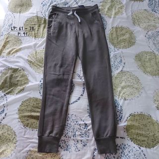 H&M Jogger Sweatpants Army Green Celana Hnm