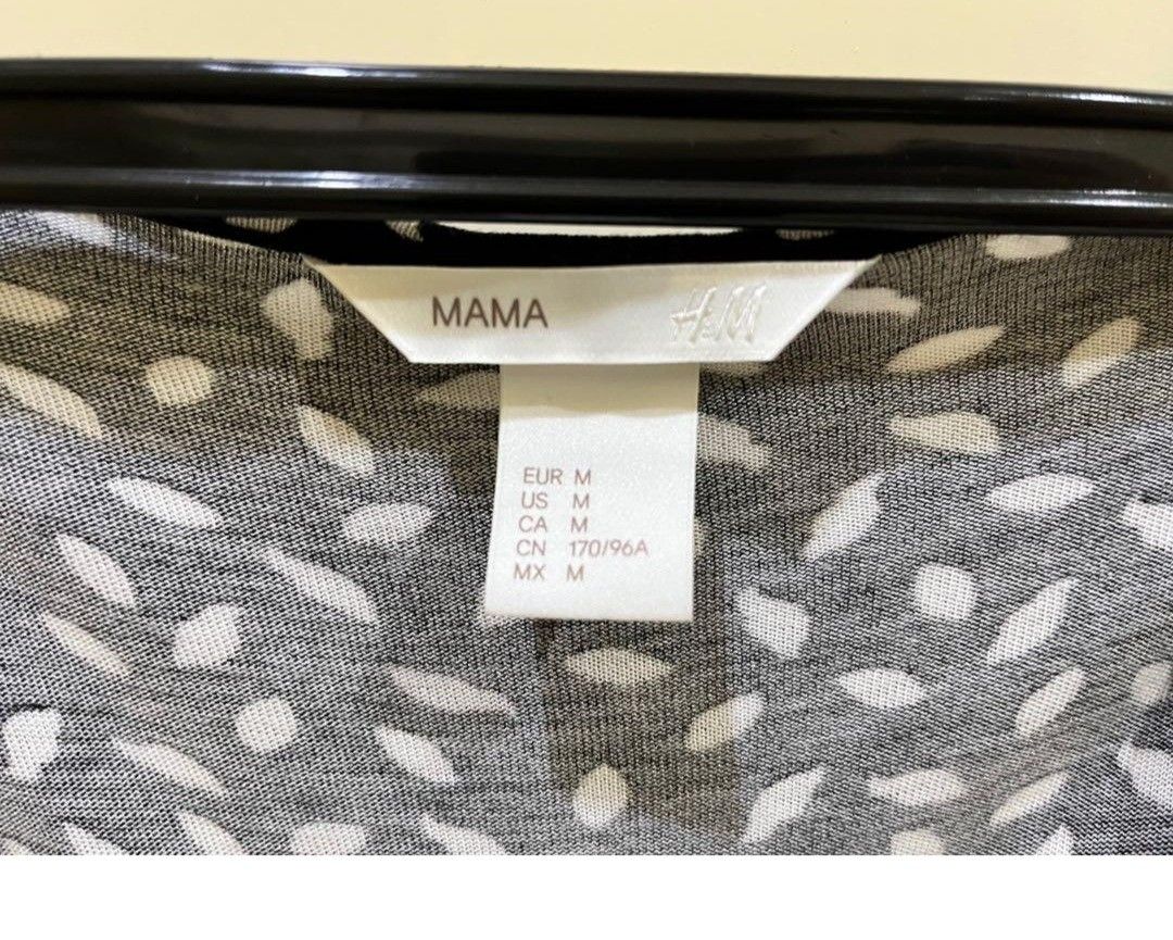 H&M Nursing Dress (Category: Maternity wear) located in Taguig. Submitted by itsdeclutter_time (Listing ID 1247497364, Image 3). Description: H&M Mama size: medium length 40 inches bought this from another carouseller photos c/o previous owner just wore this once good used condition MOP: gcash, bpi sf c/o buyer thru lalamove, j&t meet up/pick up pasig area by sched no rush shipoing pls.
