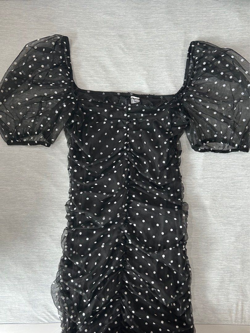H M Polka Dotted Dress