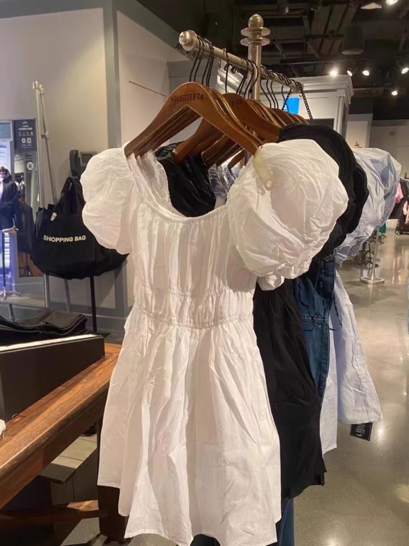 Hollister top babydoll dress