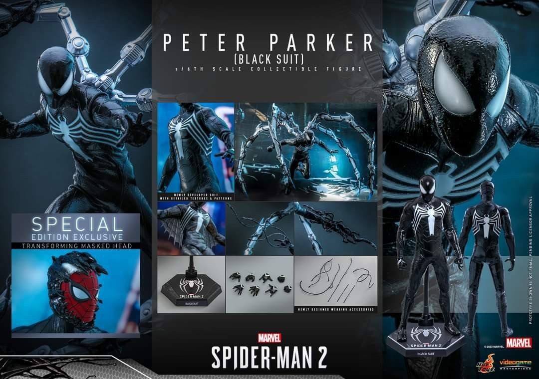 hottoys 2023動漫節31/7訂單spider man, 興趣及遊戲, 玩具& 遊戲類