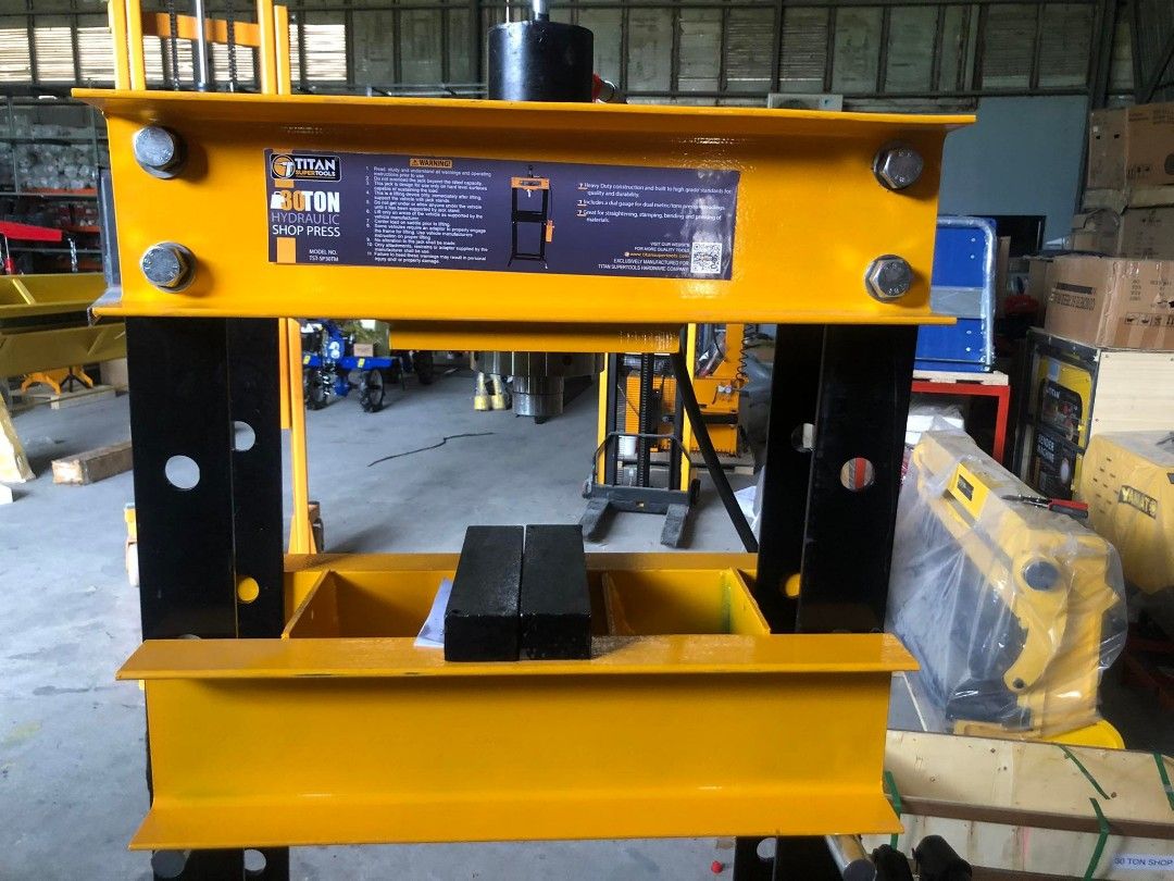 Hydraulic Shop Press (30tons), Commercial & Industrial, Industrial