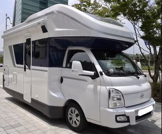 Hyundai POREST Camping RV Coaster Bus  Elite NV350 Starex Coaster Bus Auto