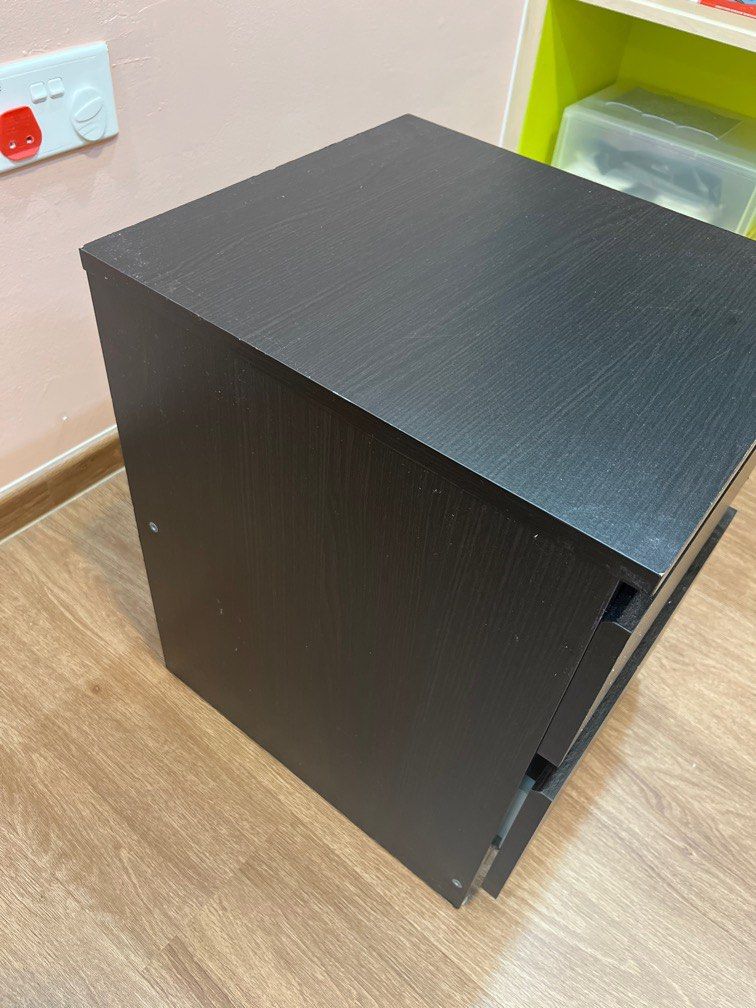 IKEA Malm side table, Furniture & Home Living, Furniture, Shelves