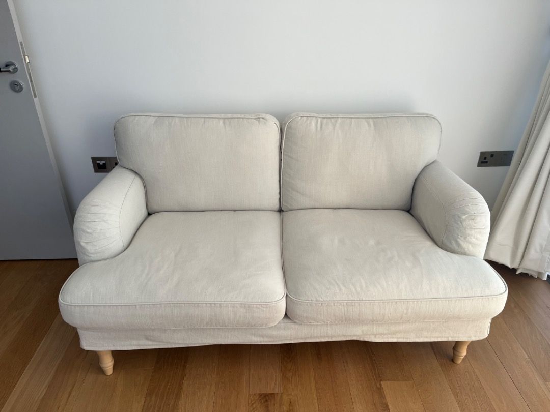 IKEA Stocksund 2 seater sofa Furniture Home Living Furniture Sofas on Carousell