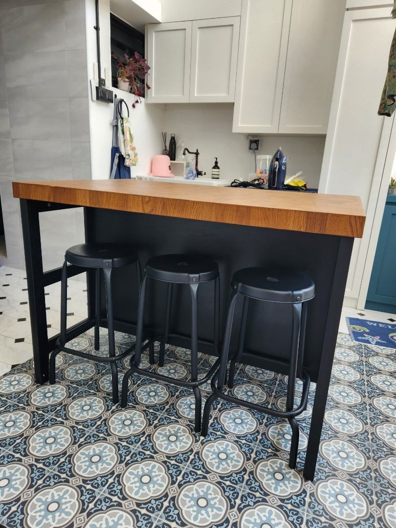 IKEA Vadholma Kitchen Island, Furniture & Home Living, Furniture