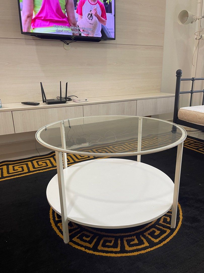 IKEA Vittsjo Coffee Table in White, Furniture & Home Living