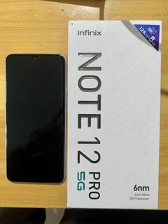 Infinix note 12 pro 5g 128g
