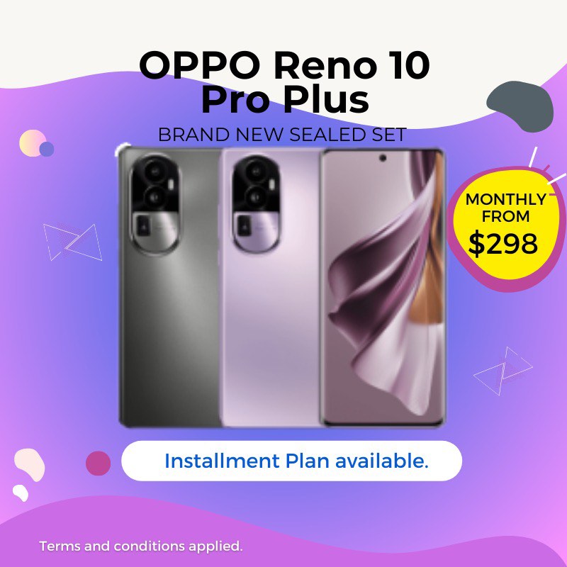 [Installment] Oppo Reno 10 Pro Plus, Mobile Phones & Gadgets, Mobile