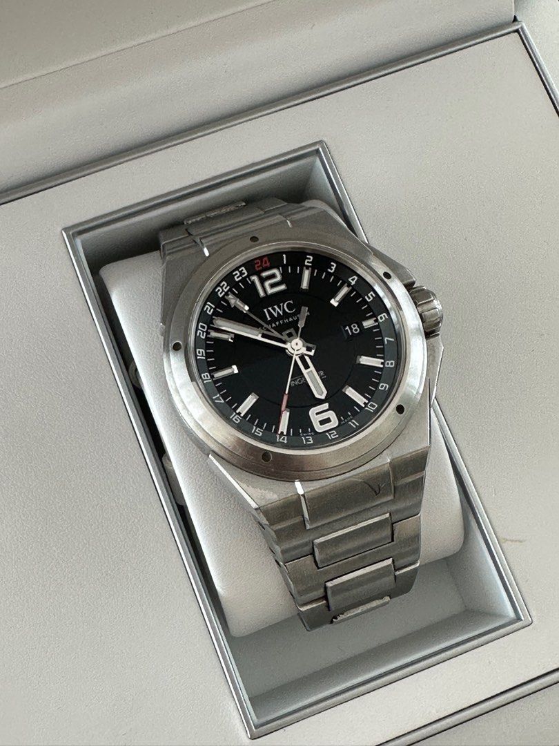 IWC Ingenieur Dual Time IW324402 FULL SET Carousell