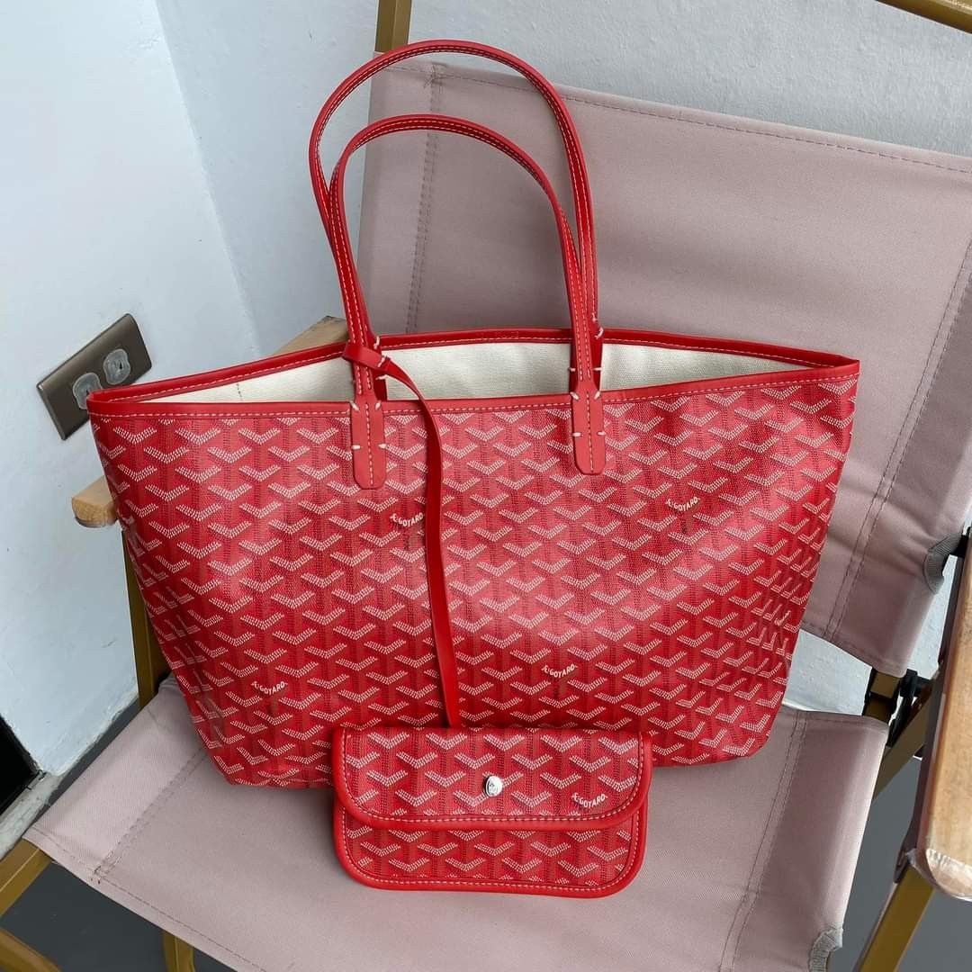 Goyard pink mini tote, Luxury, Bags & Wallets on Carousell
