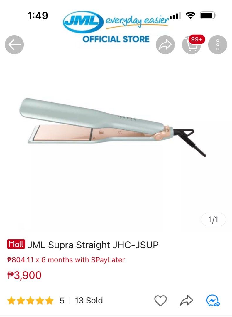 Supra hair hot sale pro straightener