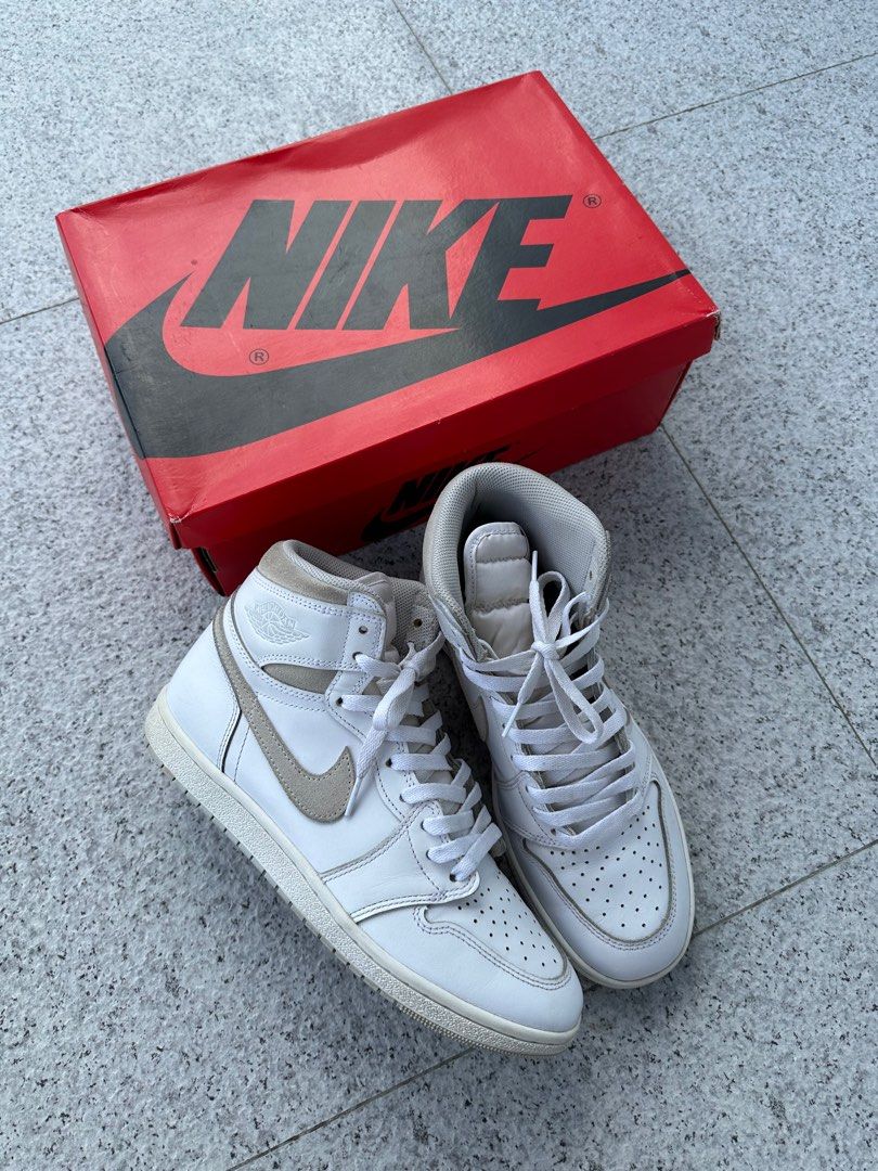 jordan 1 retro 85 neutral grey Men s Fashion Footwear Sneakers