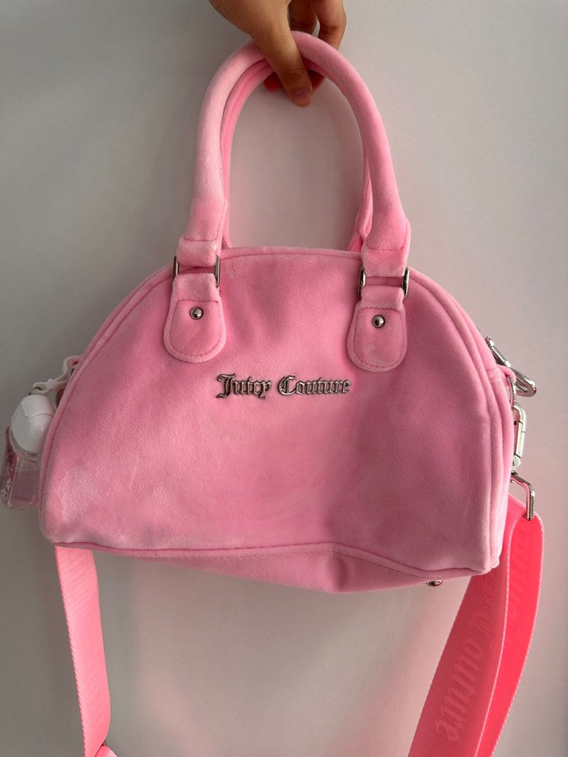 Juicy couture bowling bag tas, Fesyen Wanita, Tas & Dompet di Carousell