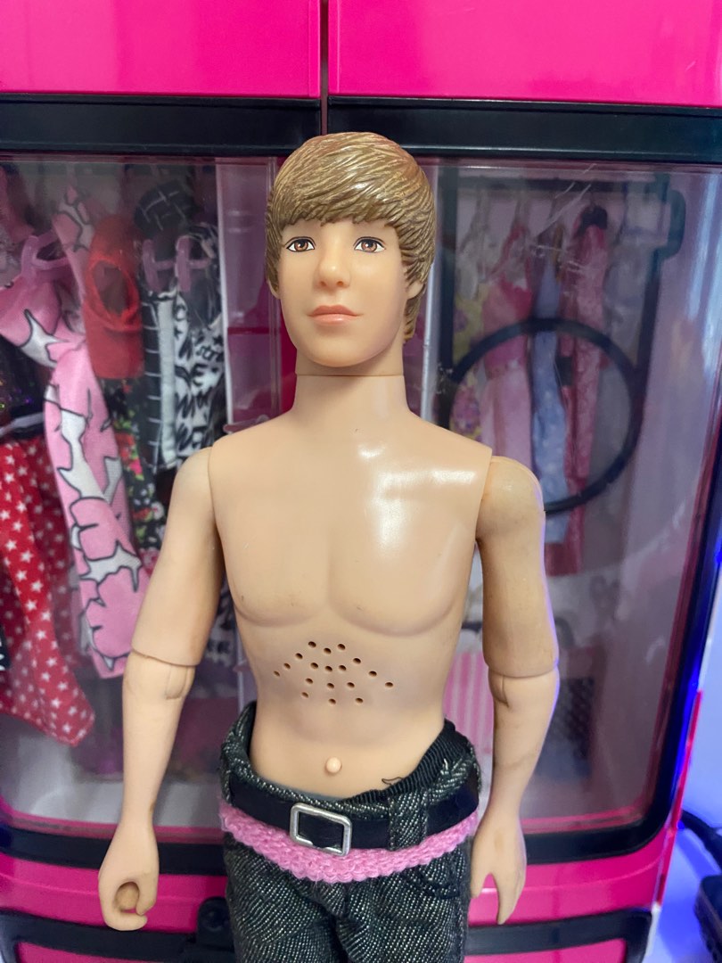 Justin bieber doll barbie figure