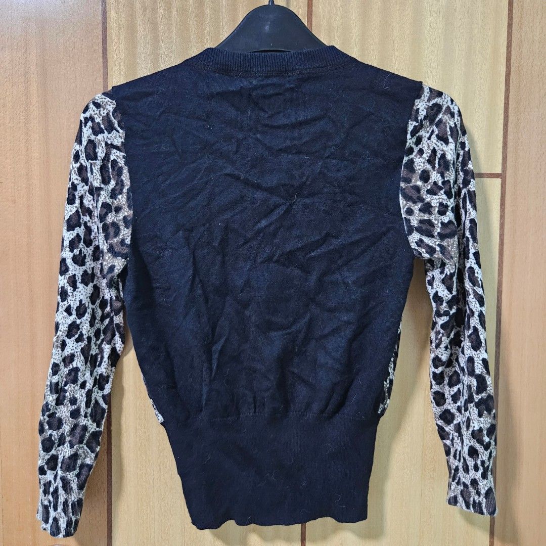 Karen millen leopard cardigan on sale