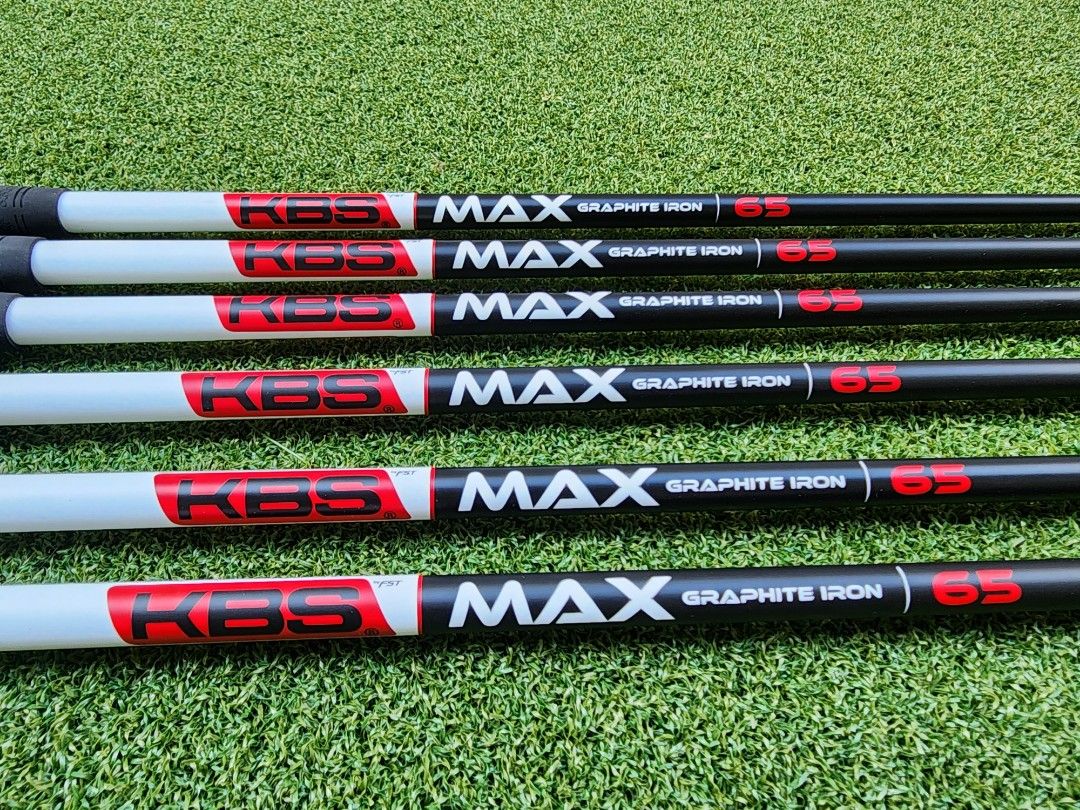 KBS MAX 65 iron shafts, Sports Equipment, Sports & Games, Golf on Carousell