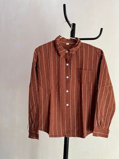 Kemeja Coklat size S