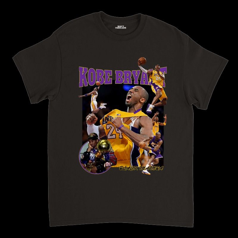 Adidas Lakers Kobe bryant, Men's Fashion, Tops & Sets, Tshirts & Polo  Shirts on Carousell