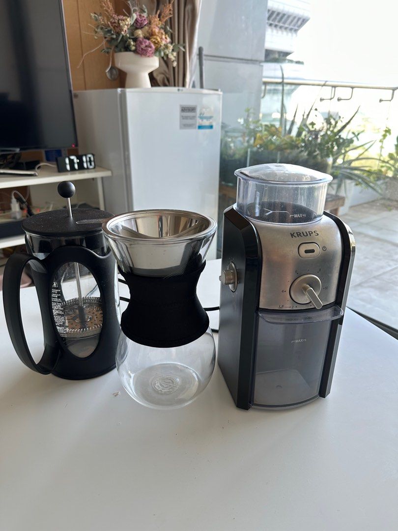 Krups Burr Coffee Grinder GVX231, TV & Home Appliances, Kitchen