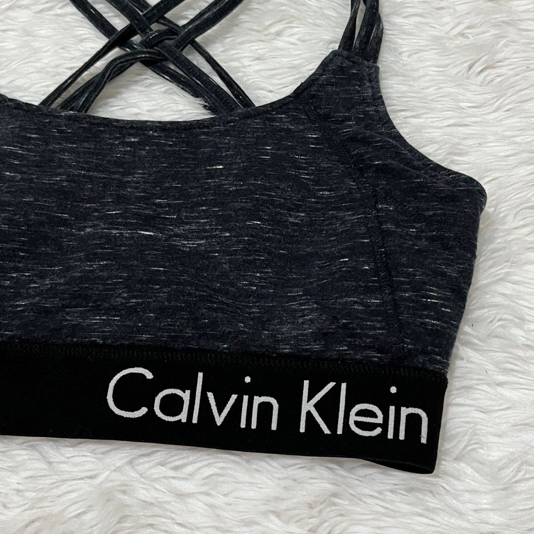 Padded sports bra calvin klein Clearance
