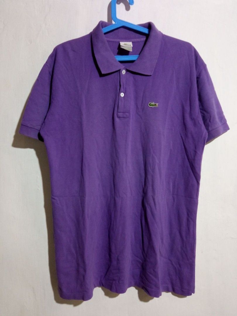 Polo clearance violet lacoste