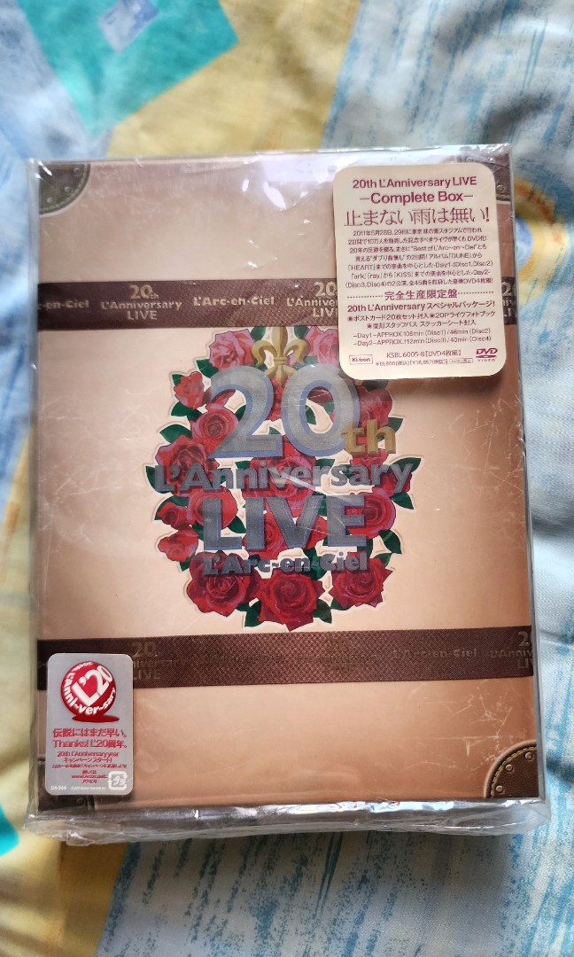 L'Arc~en~Ciel 20th L'Anniversary Live Boxset, 興趣及遊戲, 音樂