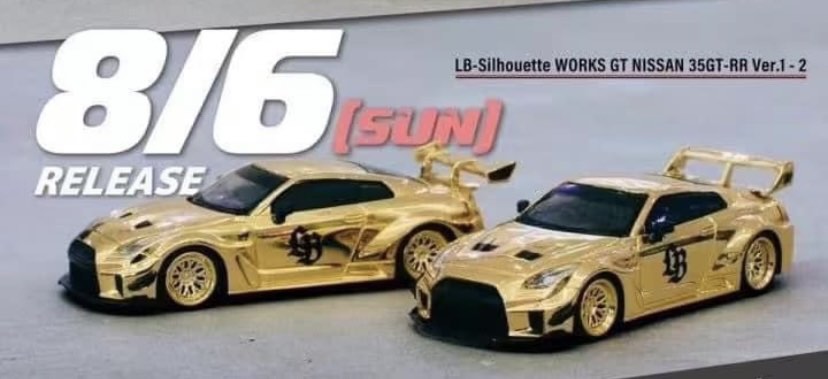LBWK Mini GT Liberty work LB-Silhouette WORKS GT NISSAN 35GT-RR Ver.1 ...