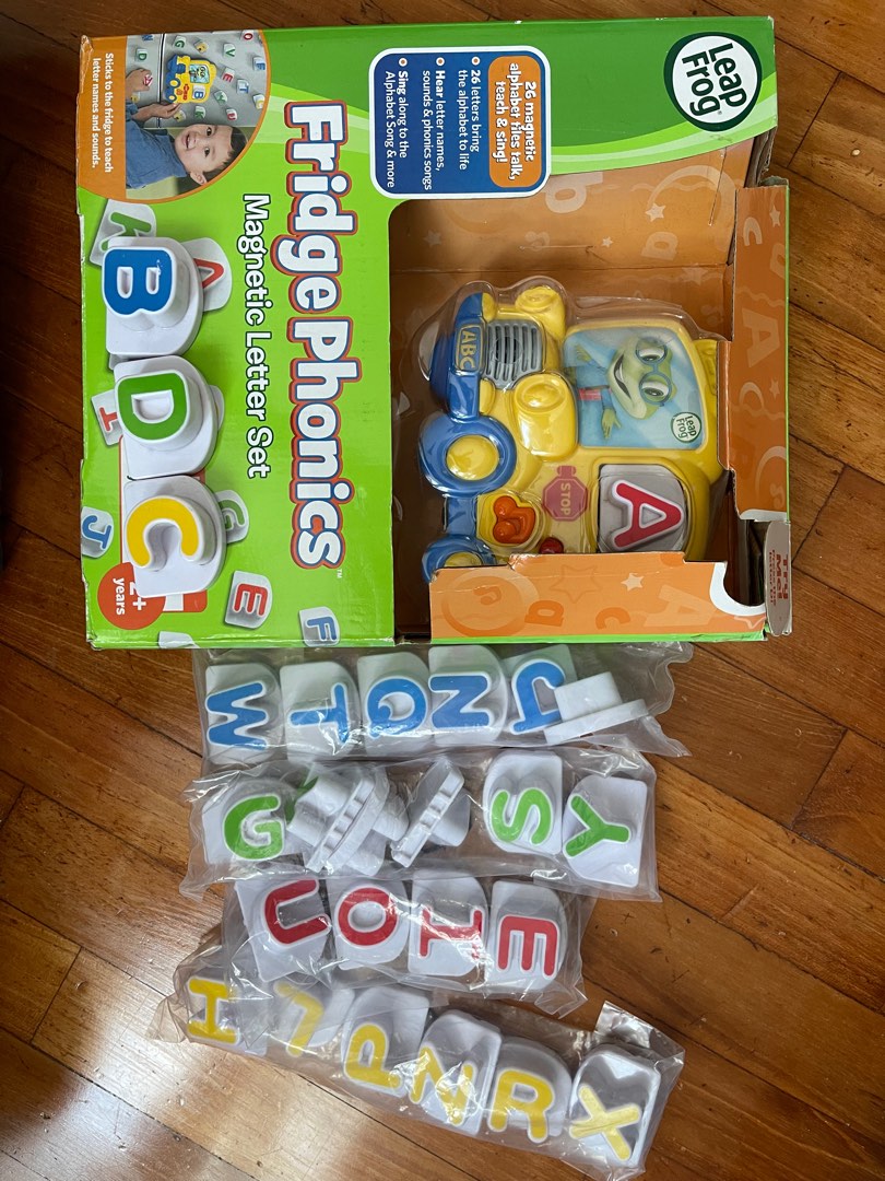 Leapfrog Fridge Phonics magnetic letter set Babies Kids