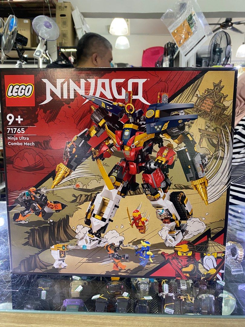 Every LEGO NINJAGO 71765 Ninja Ultra Combo Mech combo
