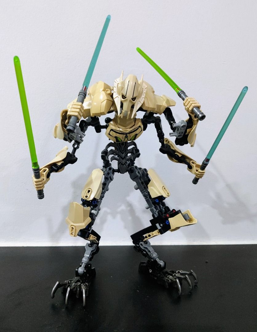 Lego star wars buildable figures 2025 general grievous