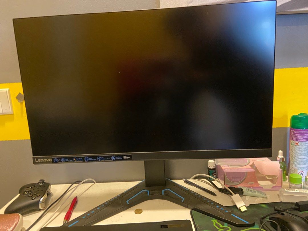 Monitor Gamer Lenovo G27q-20 QHD 27 165Hz Raven Black