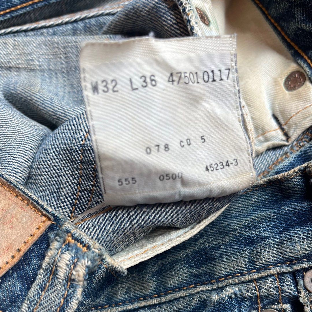 Levis Levi's LVC 47501 Made in USA 555廠vintage vintageclothing 古