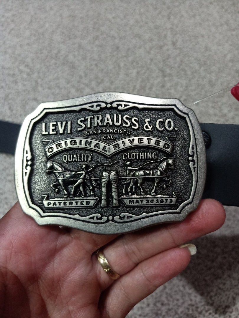 Levi strauss belt buckle new arrivals