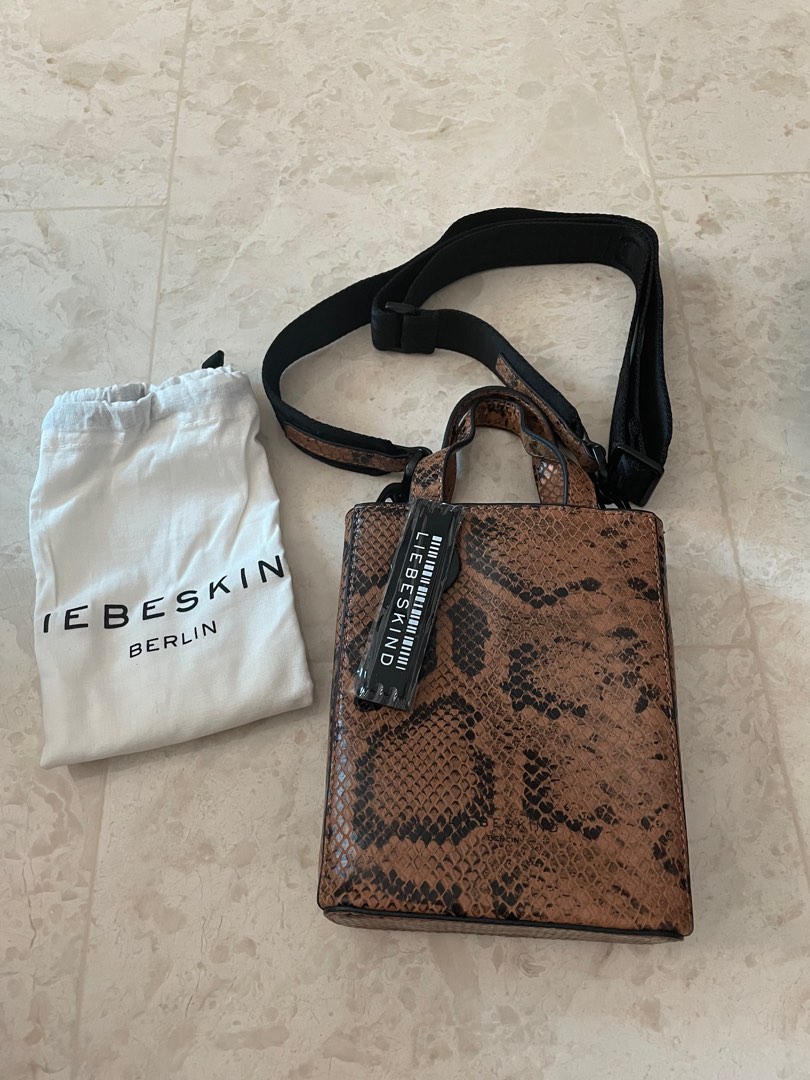 Liebeskind mini python crossbody bag, Women's Fashion, Bags & Wallets ...