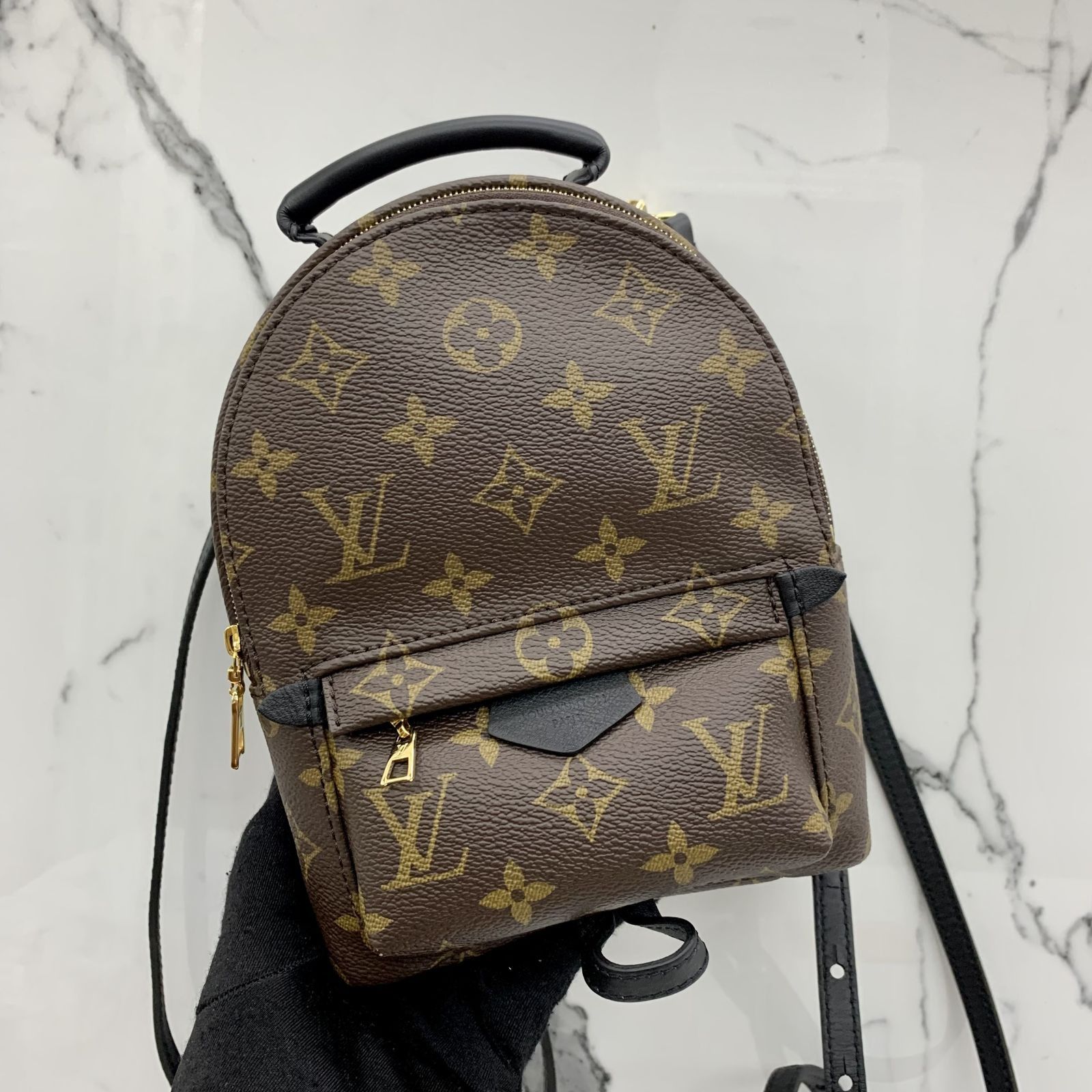 LV mini backpack/sling monogram, Luxury, Bags & Wallets on Carousell