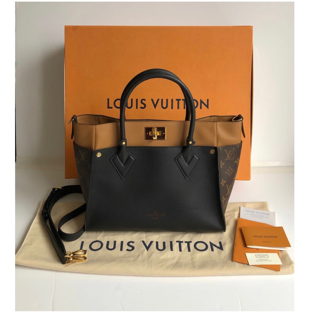 Louis Vuitton On My Side MM, Luxury, Bags & Wallets on Carousell